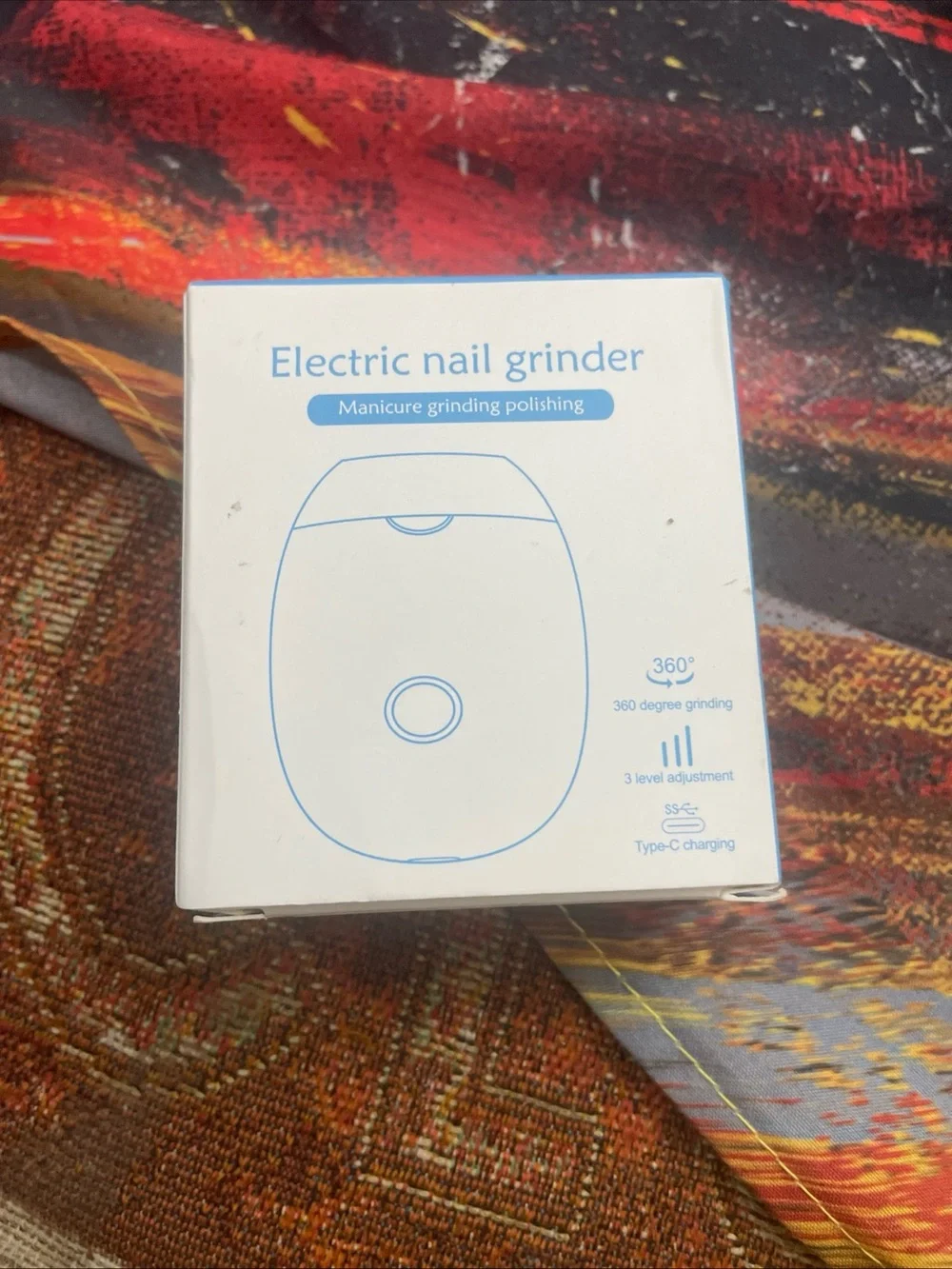 Lot of 2 Rechargeable Nail Grinders NEW